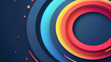 Obraz premium Modern infographic template vector image