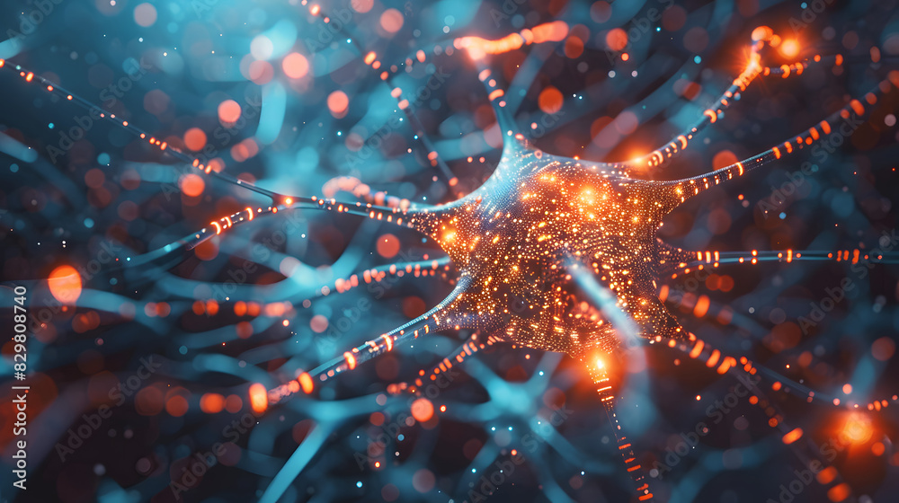 Poster neuronal network and artificial intelligence processing unit concept