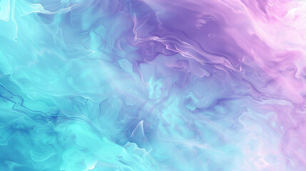 Soft lavender and vivid turquoise shades harmonizing in a dreamy 90s style background banner with a noisy texture.