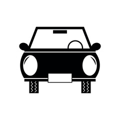 Obraz premium cartoon car