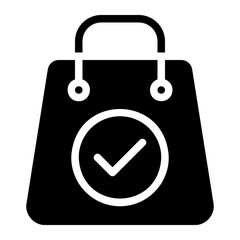 shopping bag gradient icon