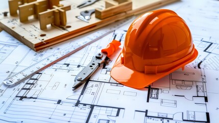 Construction teams bring architectural designs to life, their hard work and precision visible in every completed project.