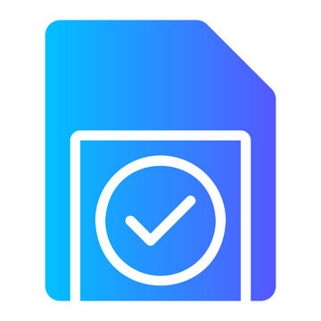 floppy disk gradient icon
