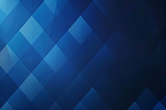 A touch of mystery and elegance is infused in this geometric diamonds background through a sleek midnight blue gradient.