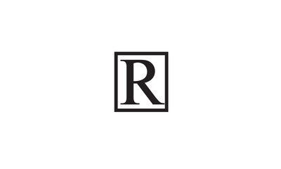 R, RR , R , Abstract Letters Logo Monogram	