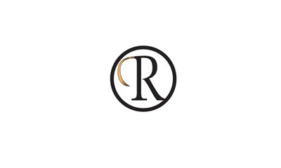 R, RR , R , Abstract Letters Logo Monogram