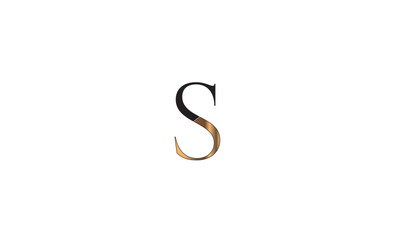 S, SS , S , Abstract Letters Logo Monogram