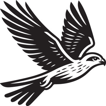 recommend clip art: harrier eagle vector Art Illustration