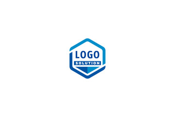 Jewel template logo design solution