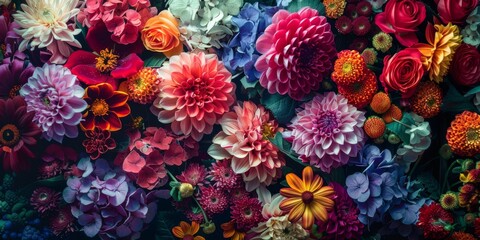 Naklejka premium Blooming Symphony