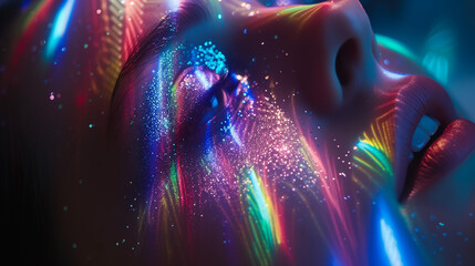 Fototapeta premium Holographic Mood