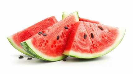 Watermelon on a white background