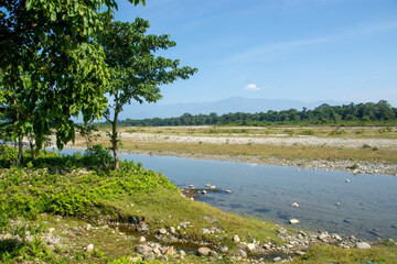 Murti is the name of a river flowing down from the Neora Valley National Park