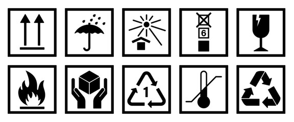 Shipping and Handling Symbols Collection