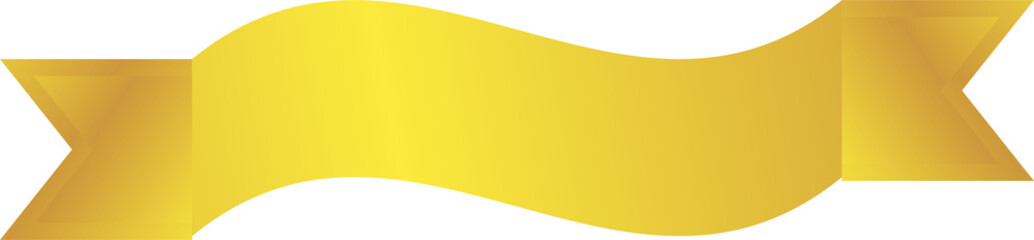 Banner gold color product