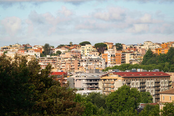 Obraz premium Vue panoramique du centre de Rome