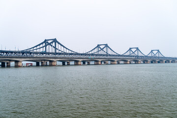 Hangzhou Pengbu Bridge on the Qiantang River.