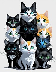 いろいろ猫ちゃん大集合