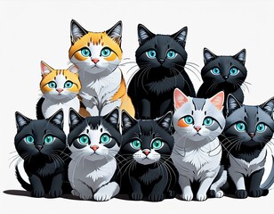 いろいろ猫ちゃん大集合