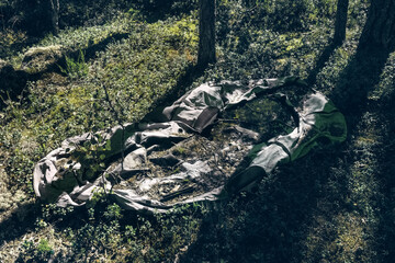 Clogging of the environment with ubiquitous plastic. This single-person rowing plastic boat has...