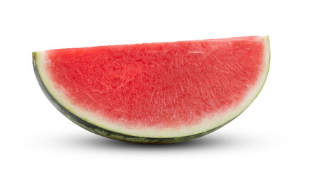 slice watermelon isolated on white background