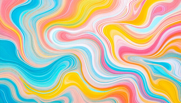 apier peint, color&eacute; avec marbrures et fluidit&eacute;