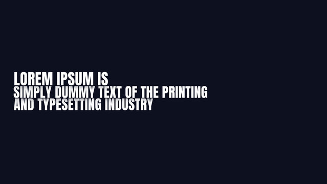 Animated Typography with Gorgeous Design