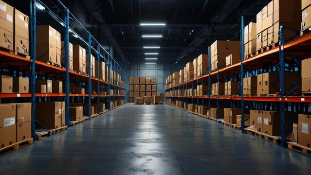 Implementing automation for product management in warehouse settings, utilizing AI systems to streamline work processes.