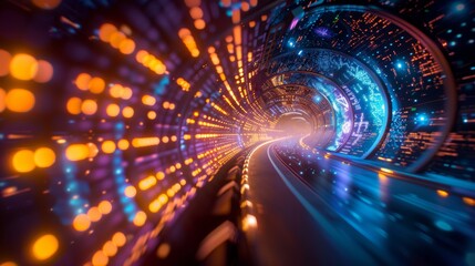 Futuristic Military Technology Integration: IDF Showcasing Networked Defense Systems with AI in High-Tech Cyber Environment