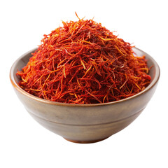 Fototapeta premium A bowl of red food on transparent background