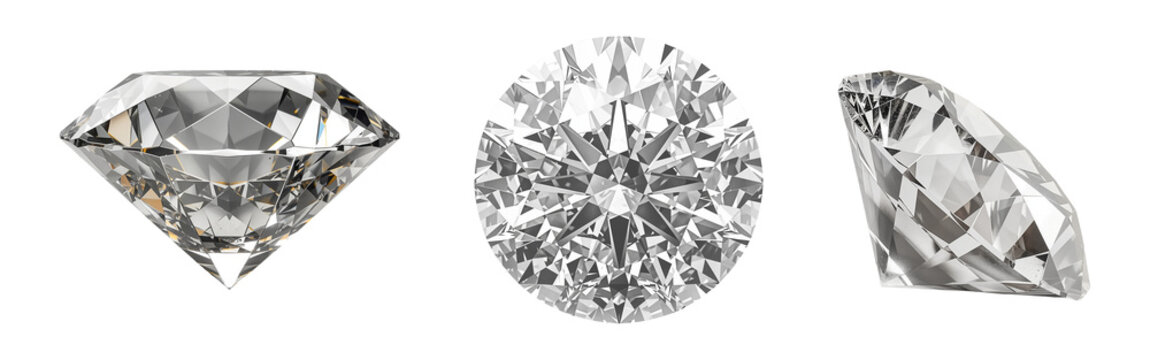 Sparkling diamond set png, flawless perfect gem stone isolated on white or transparent background hd, diamonds