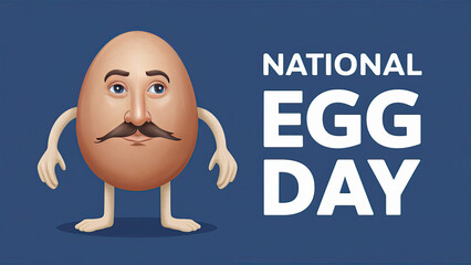 
Egg Day, design | National Egg Day | National Egg Day Poster | for celebration. World Egg Day. illustration, happy national egg day, Social Media Poster. banner, poster, happy Egg Day, post, Vector. 