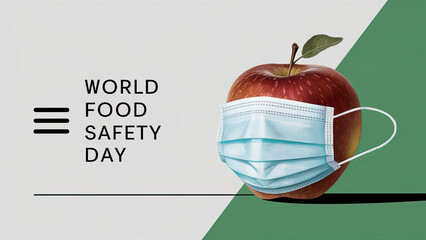 food safety day, social media poster, World food safety day, World food safety day poster, 7th June, food safety day poster, happy World food safety day, poster, post, banner, happy food safety day,  