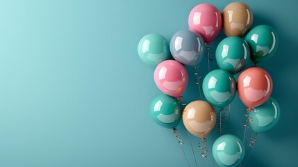 birthday, celebration, background, balloon, party, fun, decoration, celebrate, confetti, event, greeting, happy, design, invitation, surprise, happy birthday, element, gift, illustration, card, vector