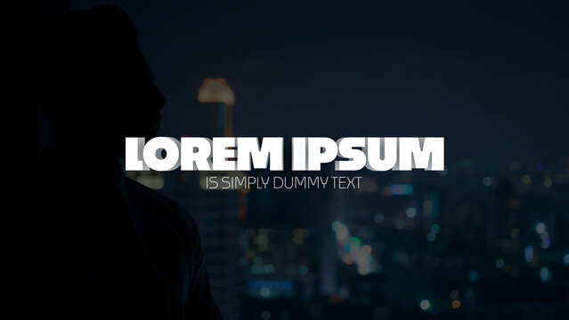 Animated Typography with Simple Design
