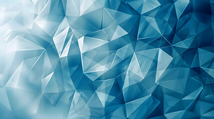 blue color geometric background background. Generative AI.