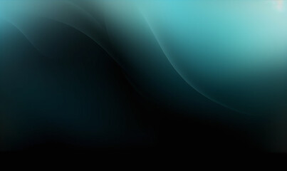 Fototapeta premium Fluid wave gradient in dark blue