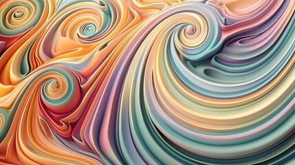 Dynamic Patterns: Mesmerizing Swirling Lines in Abstract Motion - Captivating Visuals for Modern Design and Creativity Concepts