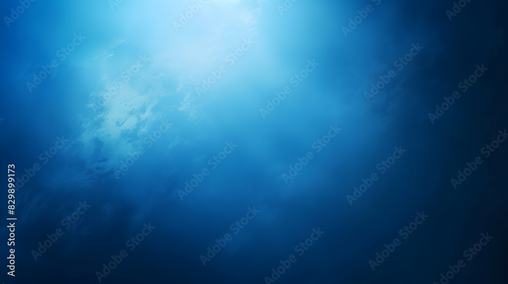 Wall mural blue gradient smooth gradient background. generative ai.
