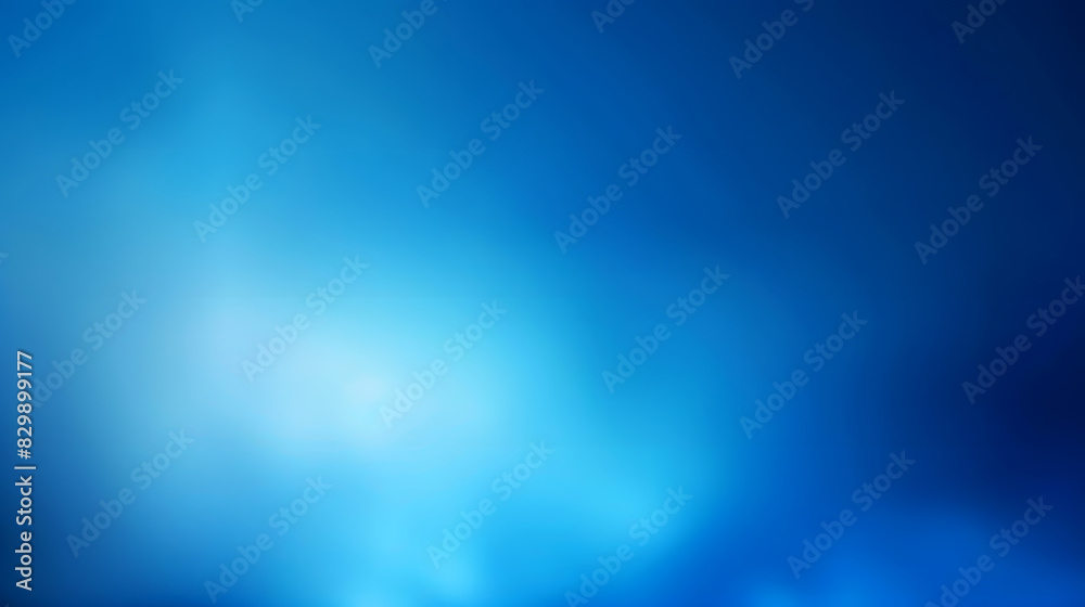 Wall mural blue gradient smooth gradient background. generative ai.
