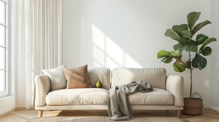 Elegance Blooms in the Living Room