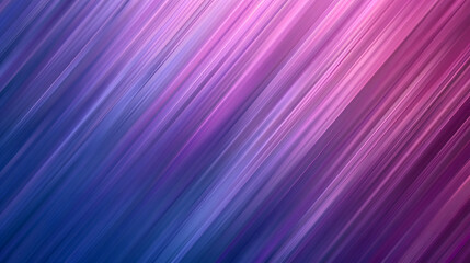 Blurred background. Diagonal stripe pattern. Abstract purple and blue gradient design. Line texture background. Generative AI.