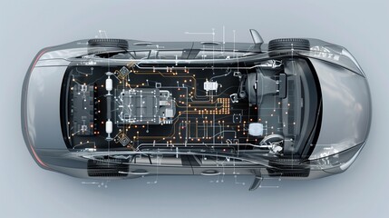 e/e architecture of software defined vehicle	