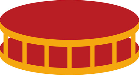 Round Podium Stage Element