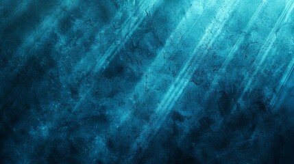 light blue ray on dark blue grainy gradient noise texture banner design background