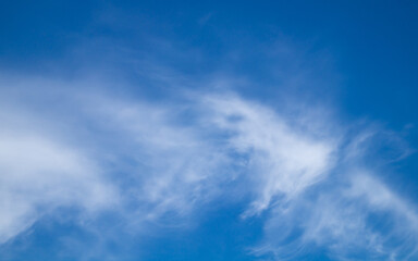 White light clouds in the day
