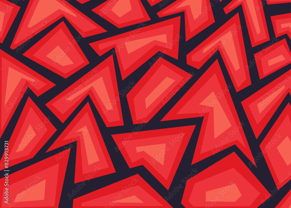 Poster abstract background with irregular gem stone pattern. abstract geometric pattern