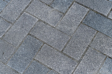 古いブロック模様の床の背景素材