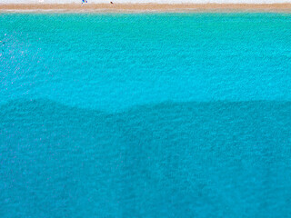 Blue Beach From Above - Mediterranean Sea