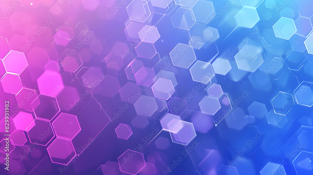 Poster dynamic trendy simple color gradient abstract background with hexagon texture effects gradient backg